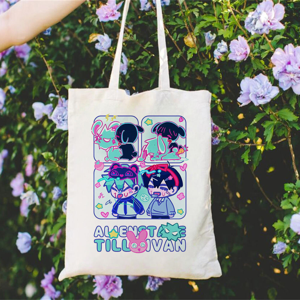 Tas Tote Kanvas Panggung Alien - Sustainable Living Is ulasan dan harga